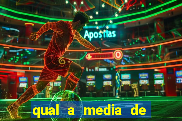 qual a media de escanteio por jogo